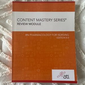 ATI Pharmacology for nursing book 8th edition